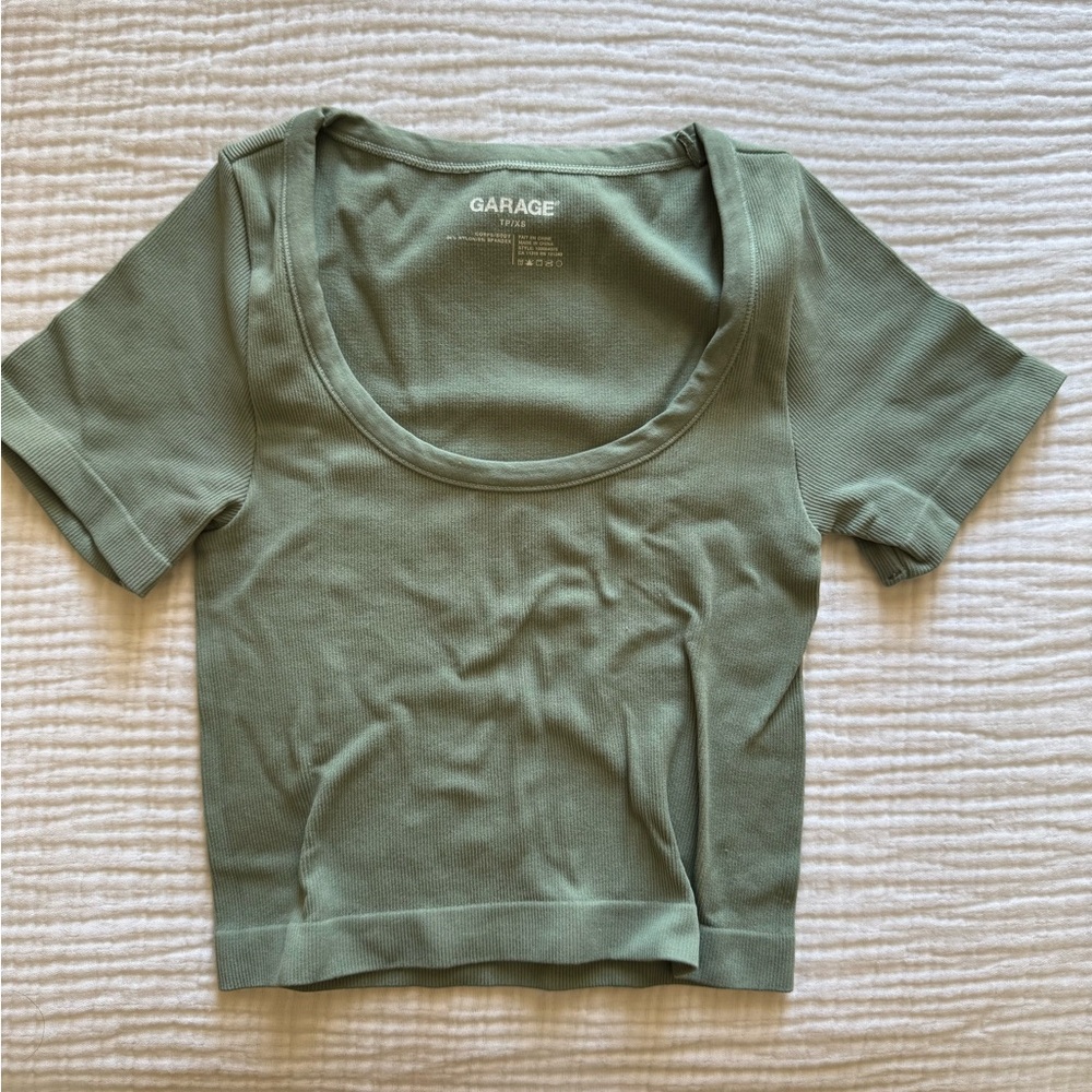 Xs garage crop top